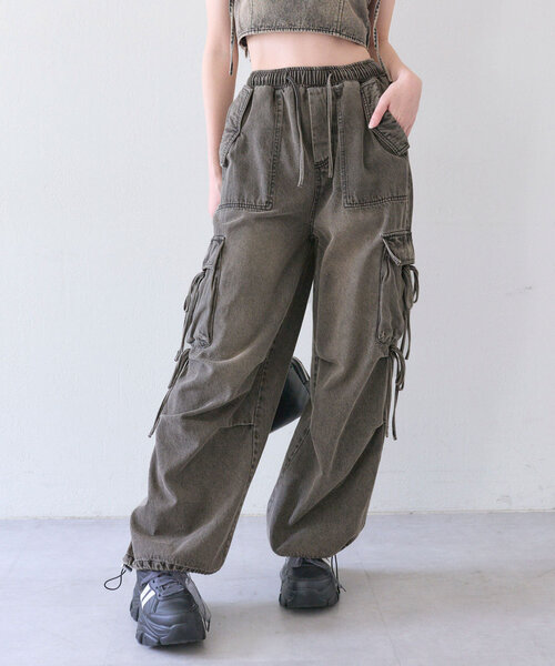カーゴパンツ スポーティ こなれカーゴパンツ : Fetchcollection