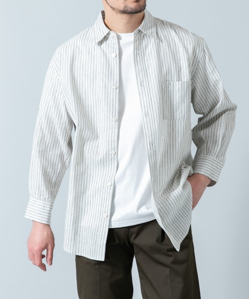 URBAN RESEARCH ROSSO MEN シャツ 「XLサイズあり」リラックスコットン