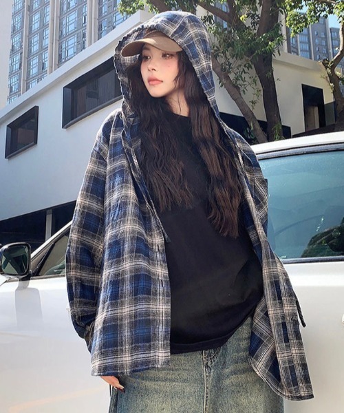 Hoodie Check Shirt – ANDOR ONLINE