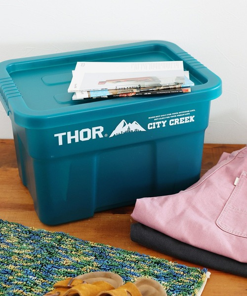 niko and… 収納 「THOR x CITY CREEK 」LARGE TOTE WITH LID 22L