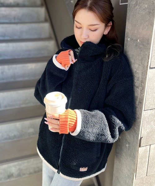 version of you ブルゾン　ブラック　ちゃぴさん　STAR 0487_750x.jpg?v=1766371990