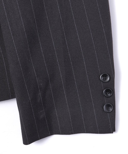 ジャケット テーラードジャケット ショートリブストライプジャケット メンズ レディース | Noen | 16