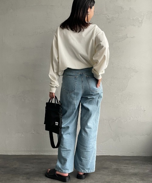 NANGA tシャツ 「NANGA/ナンガ」 ワンポイントボックスロゴ