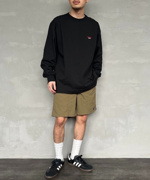 NANGA tシャツ 「NANGA/ナンガ」 ワンポイントボックスロゴ