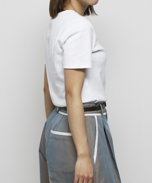 tシャツ PETIT BATEAU × Firsthand/プチバトー 別注ロゴ クルーネックTEE / ワンポイントミニロゴTシャツ レディース PETIT BATEAU/別注ロゴ クルーネックTEE / ワンポイントミニロゴ
