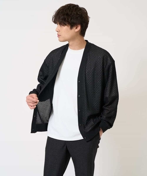 a.v.v（アー・ヴェ・ヴェ） カーディガン 「洗濯機で洗える/吸水速乾