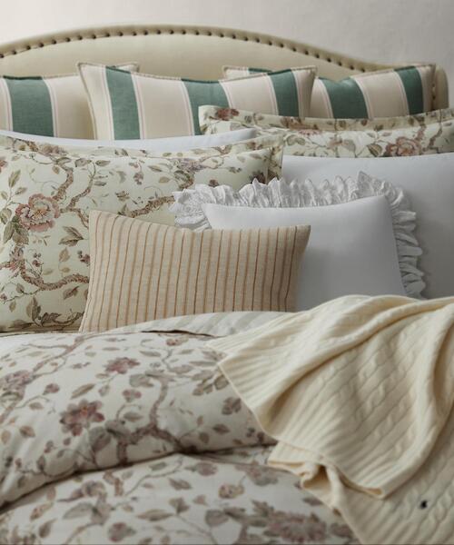 新品】ラルフローレン オーガニックコットン リーフ柄 デュベ カバー