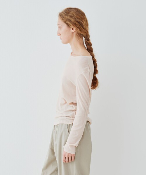 GALERIE VIE（ギャルリー ヴィー） tシャツ ガーゼジャージー ロング