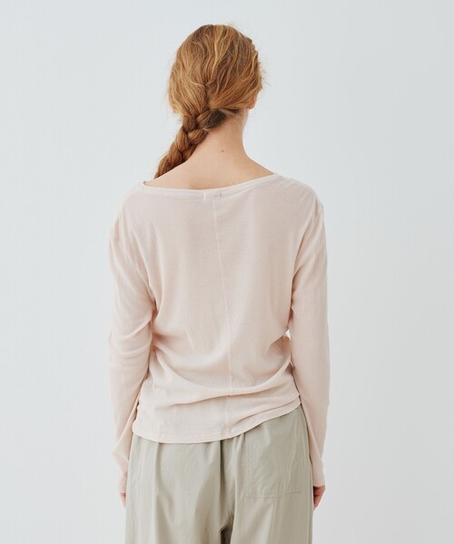 GALERIE VIE（ギャルリー ヴィー） tシャツ ガーゼジャージー ロング