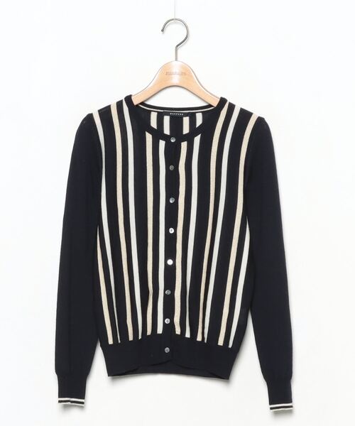 MACPHEE（マカフィー） ニットカーディガン S ネイビー レディース