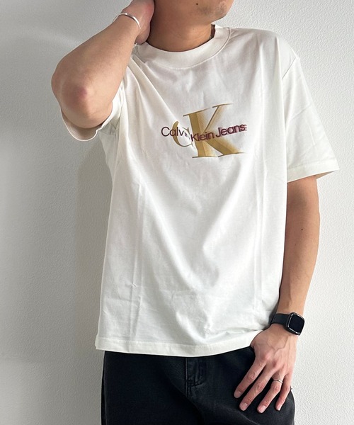 カルバンクライン   Jeans Monologo ノースリーブ Calvin Klein Jeans tシャツ カルバンクラインジーンズ MONOLOGO