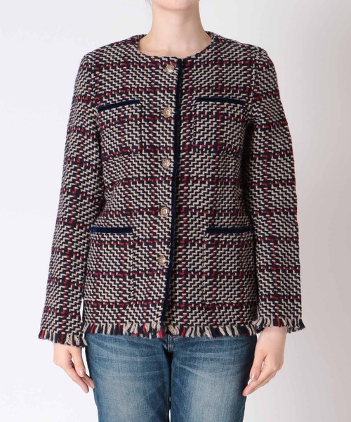 John branigan（ジョンブラニガン） ジャケット ノーカラージャケット