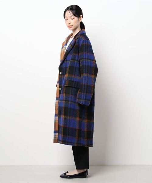 「Desigual」 チェスターコート 2L イエロー レディース_画像2