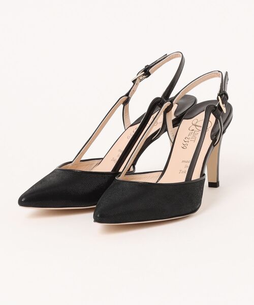 【新品/未使用】 ポインテッドトゥ/黒パンプス22.5/リミットティル2359 新品/未使用】 ポインテッドトゥ/黒パンプス22.5/リミットティル