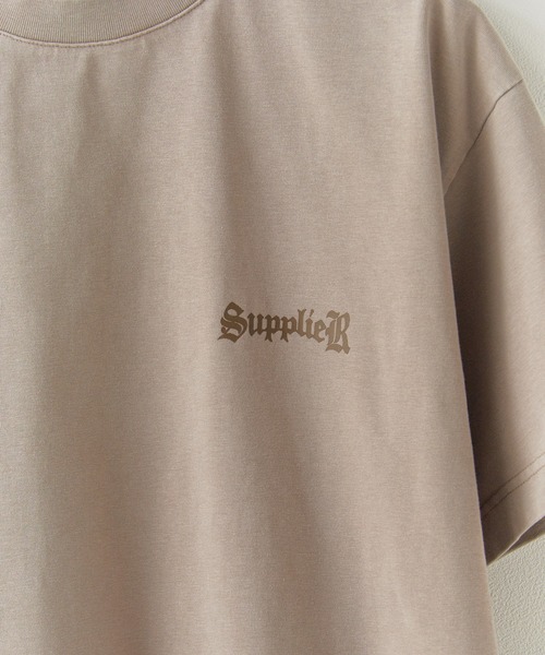 SUPPLIER（サプライヤー） tシャツ Vintage Wash Melt Cross
