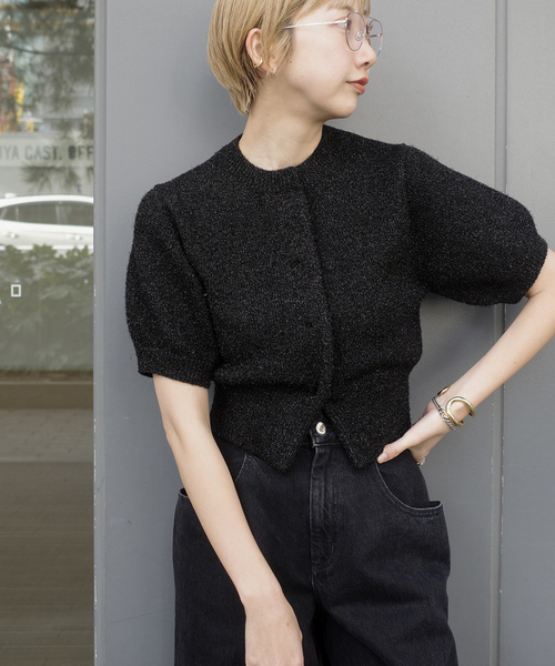 「Plage」 半袖ニット - シルバー レディース plage 「Plage」 半袖ニット - シルバー レディース : ZOZOTOWN