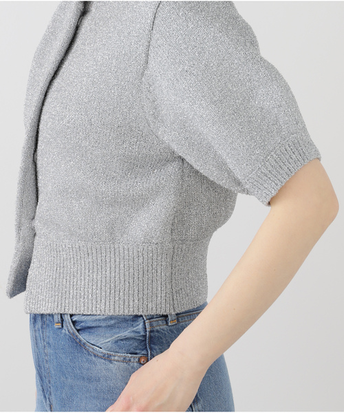 「Plage」 半袖ニット - シルバー レディース plage 「Plage」 半袖ニット - シルバー レディース : ZOZOTOWN