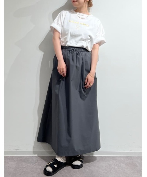 human woman（ヒューマンウーマン） スカート 「撥水・ストレッチ