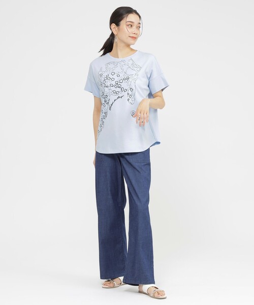 EVEX by KRIZIA tシャツ 「SANYO Style EDITION掲載」「接触冷感