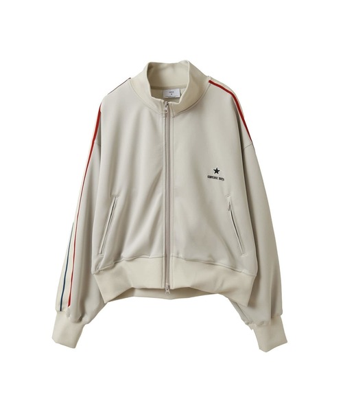 コンバーストウキョウ　トラックジャケット CONVERSE TOKYO ジャージ SIDE LINE SHORT TRACK JACKET(WOMEN'S