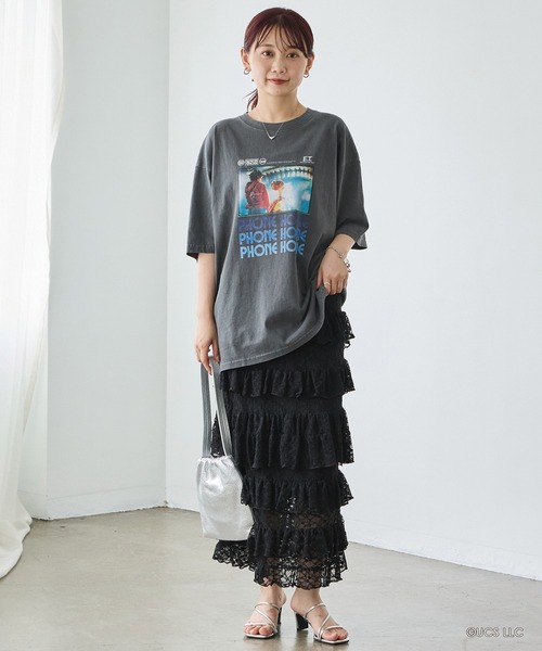 LAVEANGE（ラビアンジェ） スカート フリルナロースカート : ZOZOTOWN