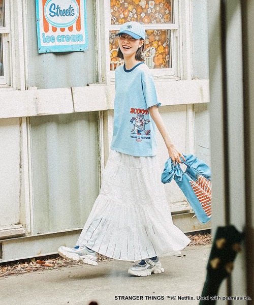 niko and…（ニコアンド） tシャツ 「STRANGER THINGS」コラボ SCOOP