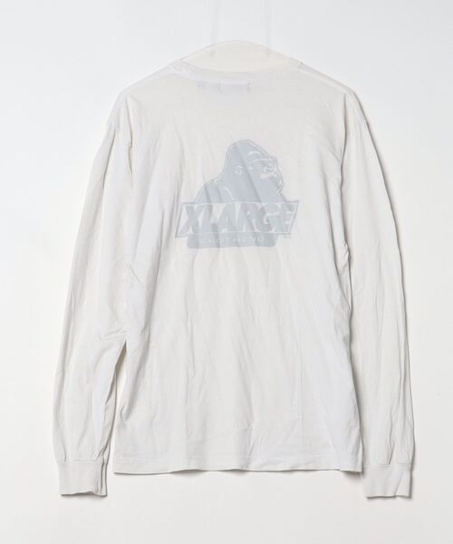 「XLARGE」 長(zhǎng)袖Tシャツ M ホワイト メンズ