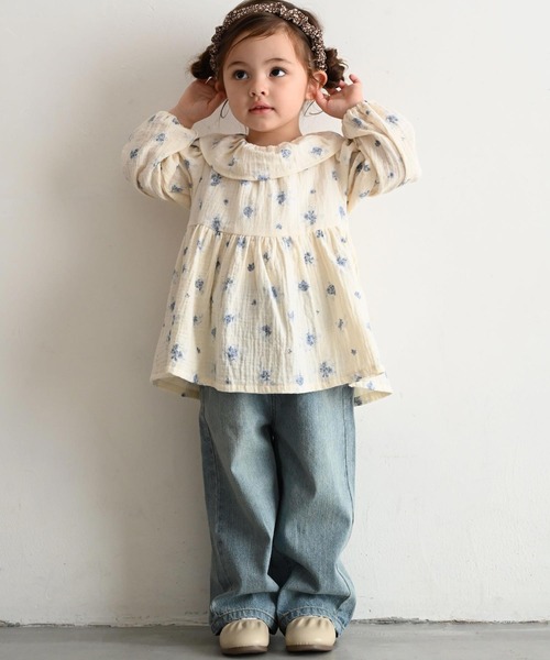 PUPPAPUPO（プッパプーポ） パンツ ヴィンテージ風 パンツ デニム