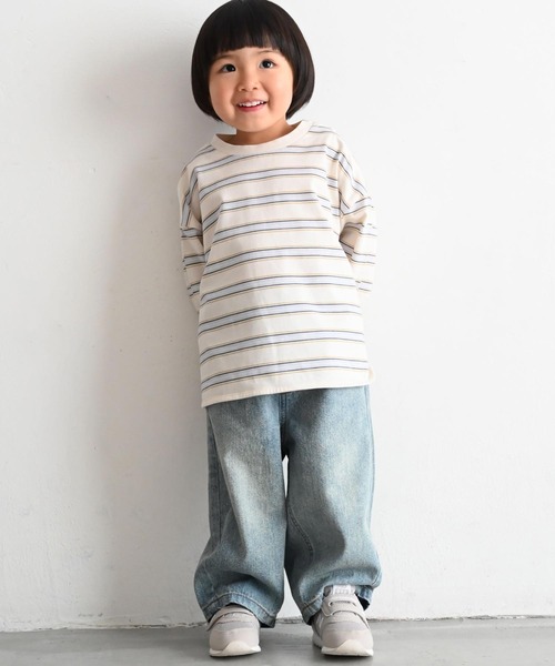 PUPPAPUPO（プッパプーポ） パンツ ヴィンテージ風 パンツ デニム