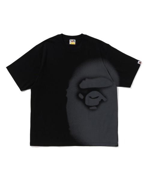 A BATHING APE tシャツ SPRAY PRINT HEAD RELAXED FIT TEE #1