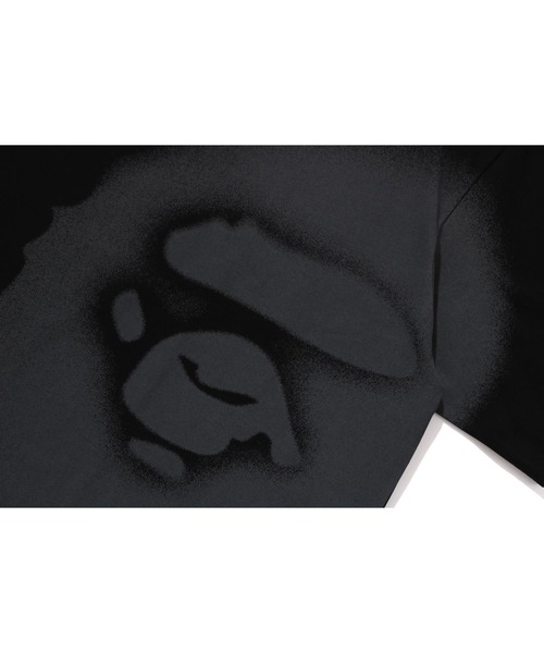 A BATHING APE（アベイシングエイプ） tシャツ SPRAY PRINT APE HEAD