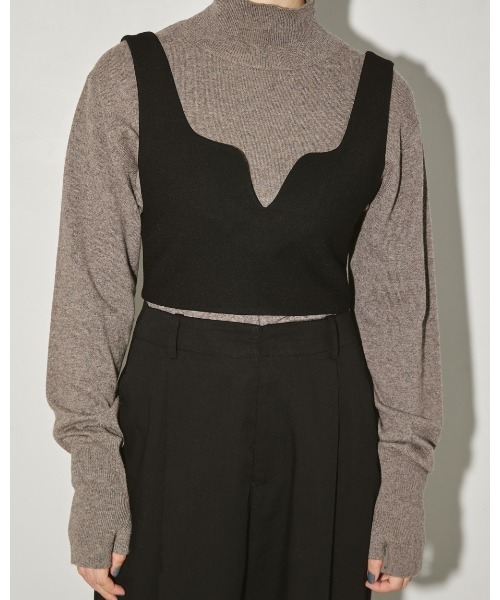 「TODAYFUL」 ノースリーブブラウス FREE ブラック レディース