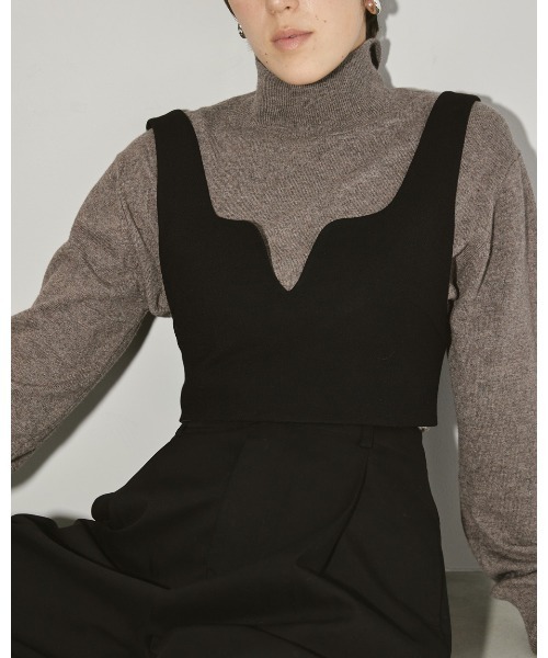 「TODAYFUL」 ノースリーブブラウス FREE ブラック レディース