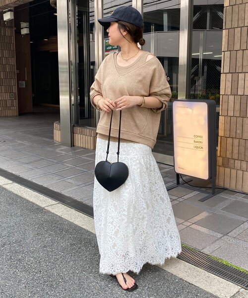 DouDou tシャツ 「インフルエンサーSAKURA企画」ラメスウェット