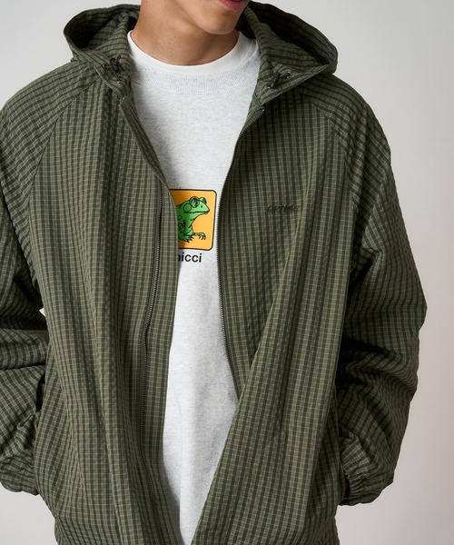 GRAMICCI（グラミチ） ブルゾン アウター NORTHSIDE PLAID HOODED