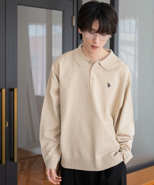 CLESSTE/SLUB PILE KNIT POLO 12.25 WED 20:00- IN STOCK SLUB PILE
