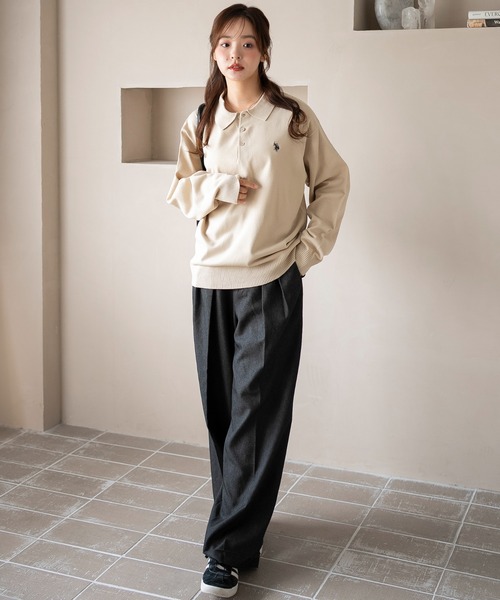 U.S. POLO ASSN.（ユーエスポロアッスン） セーター ニット ∴WEGO