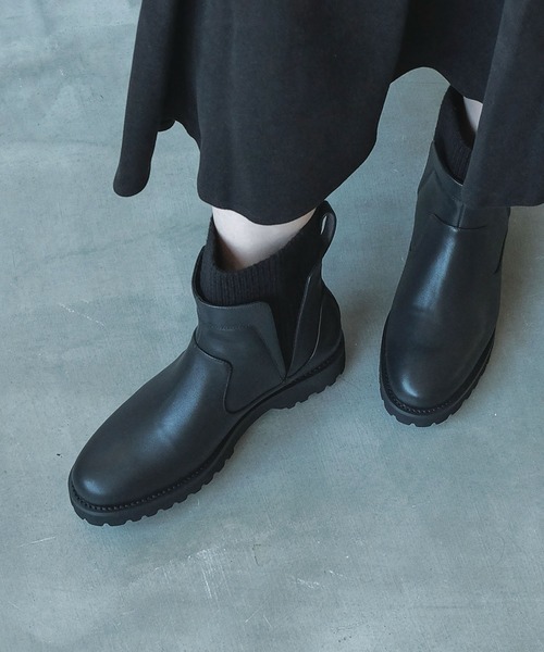 「neue diffusion」 シューズ 24.5cm ダークブラウン レディース_画像6