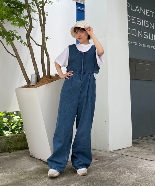 チャオパニック♡オーバーオール 新色追加】【WILLOW】デニム