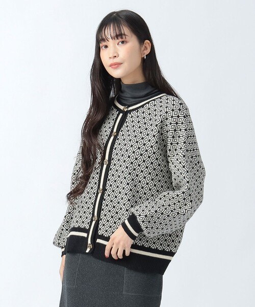 BEAMS HEART（ビームス ハート） カーディガン チロリアン ニット