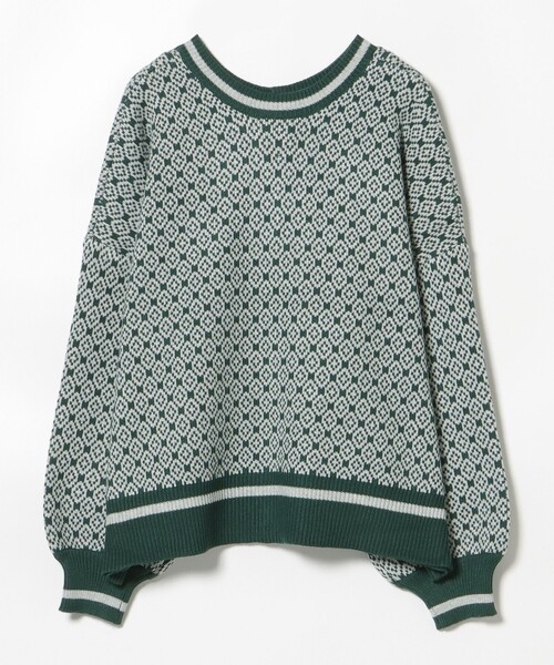 ヴィンテージ チロリアンニット ピスタチオグリーン B20 楽天市場】90