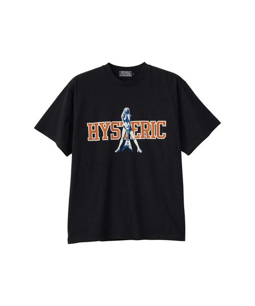 HYSTERIC GLAMOUR ブラック Tシャツ M HYSTERIC GLAMOUR ヒステリックグラマー ブラック Tシャツ