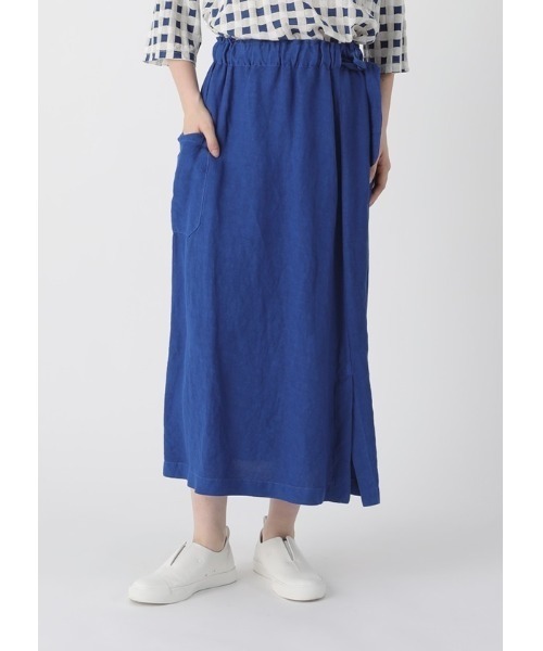 美品✨22AWプランテーション　Plantation スカート Plantation（プランテーション） スカート M size ブルー レディース