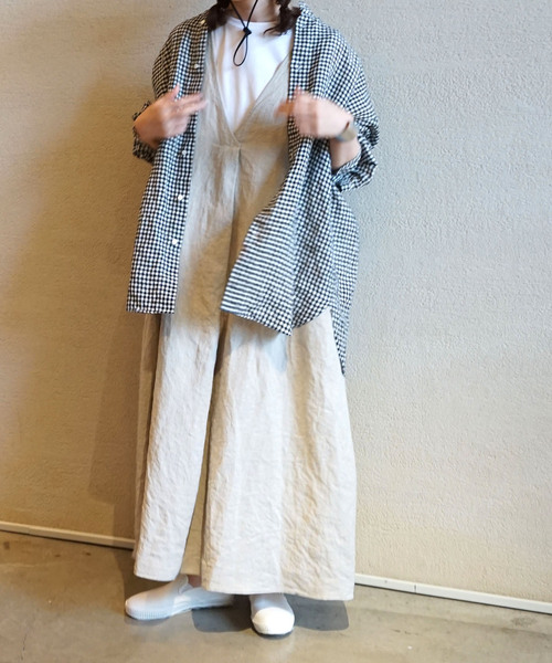 「JOURNAL STANDARD LUXE」 長袖ブラウス FREE レッド レディース_画像4