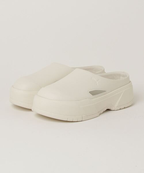 「PUMA」 フラットサンダル 24cm グレー レディース_画像7