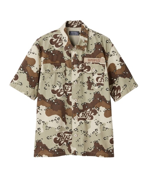 「HYSTERIC GLAMOUR」 半袖シャツ LARGE グリーン メンズの画像