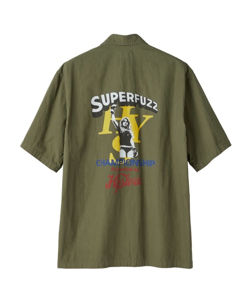 「HYSTERIC GLAMOUR」 半袖シャツ LARGE グリーン メンズの画像