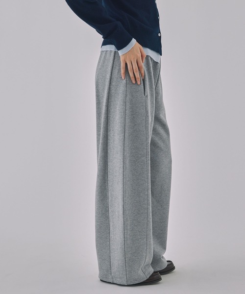 Unblend ワイドパンツ スウェットパンツ ジャージ 「Unblend」ドロスト