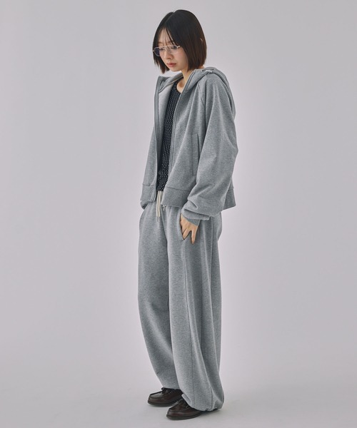 Unblend ワイドパンツ スウェットパンツ ジャージ 「Unblend」ドロスト