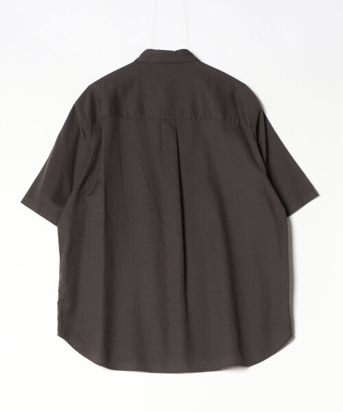 「Steven Alan」 半袖シャツ S ダークグレー メンズの画像